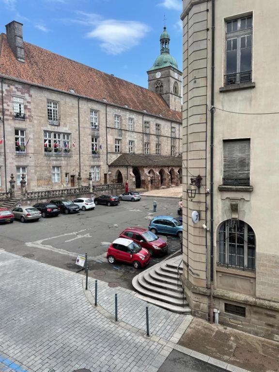 F2 Centre Historique Saint Colomban Apartman Luxeuil-les-Bains Kültér fotó